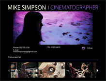 Tablet Screenshot of mike-simpson.com